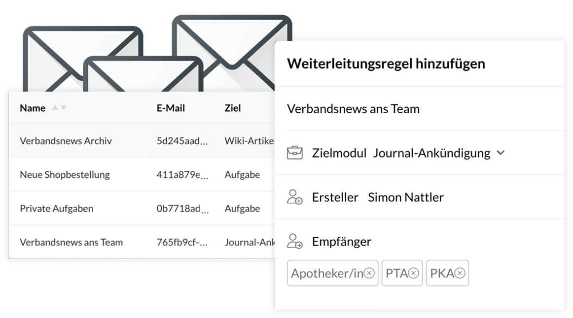 apocollect-weiterleitung-einrichten