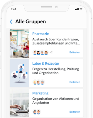Screenshot Gruppen